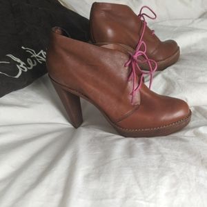 Cole Haan lace up booties - 8